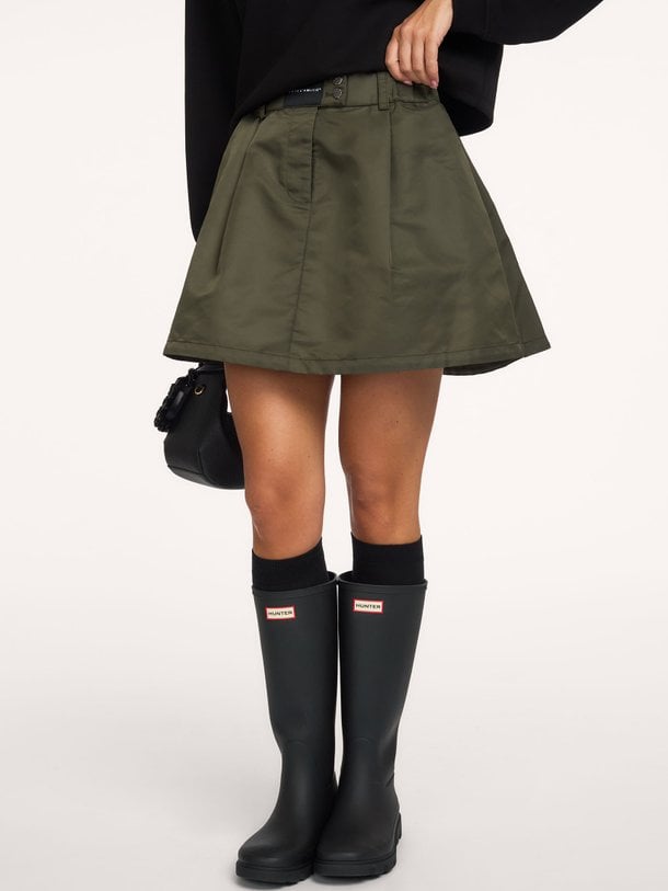 Sally Tech Skirt Sally, geweven rok