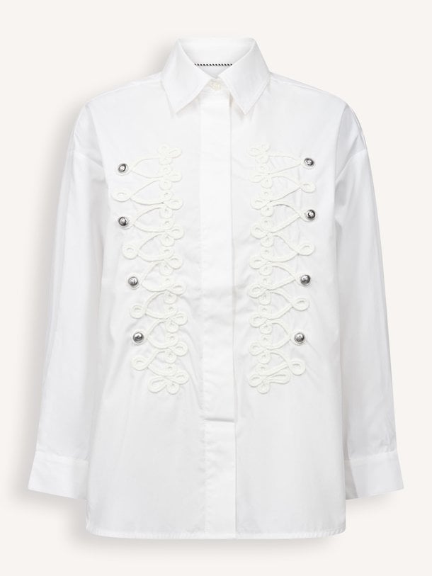 VianneCC Officer Shirt Vianne, lyocell/katoenmix blouse