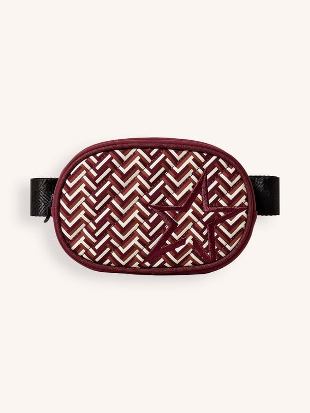 Star, geweven crossbody tas