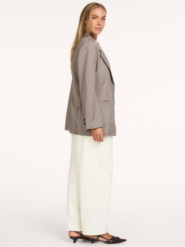 MidaCC Check Power Blazer Mida, geweven geruite blazer
