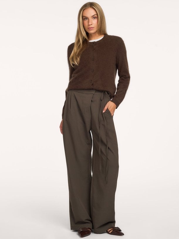 MelvaCC Tie Pant Melva, viscosemix broek
