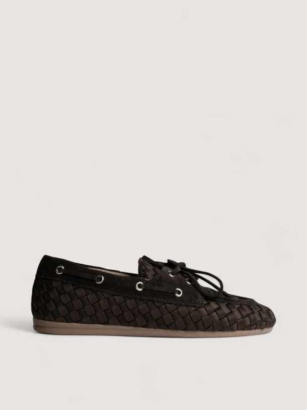 Boat Loafer Woven X Marrea Posa x Marrea, gevlochten loafers