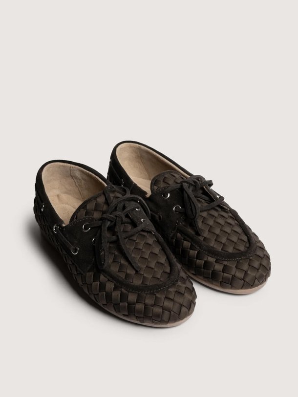 Boat Loafer Woven X Marrea Posa x Marrea, gevlochten loafers