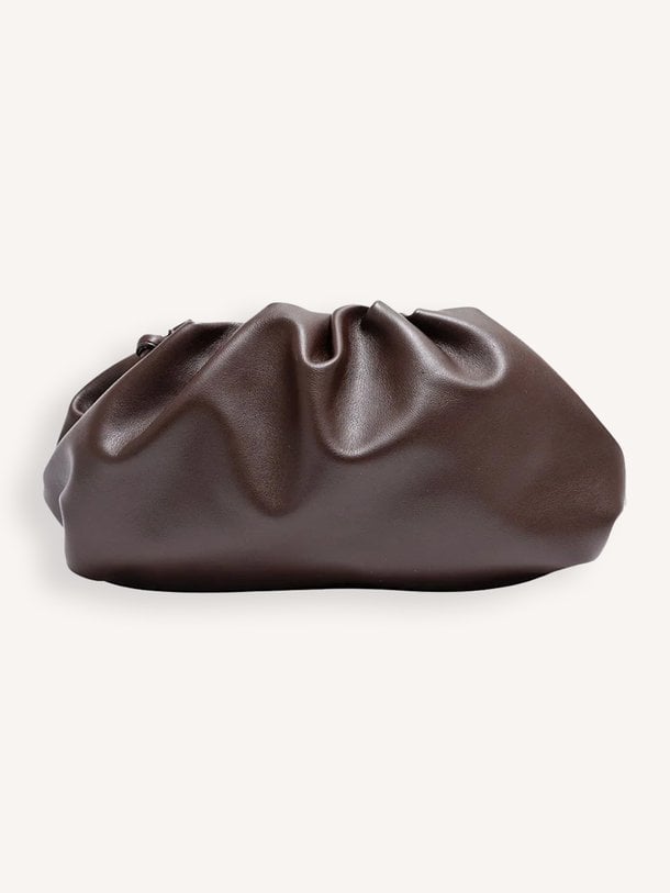 Dumpling, leatherlook crossbody tas