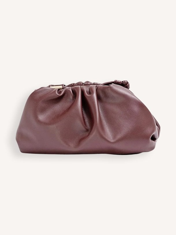 Dumpling, leatherlook crossbody tas