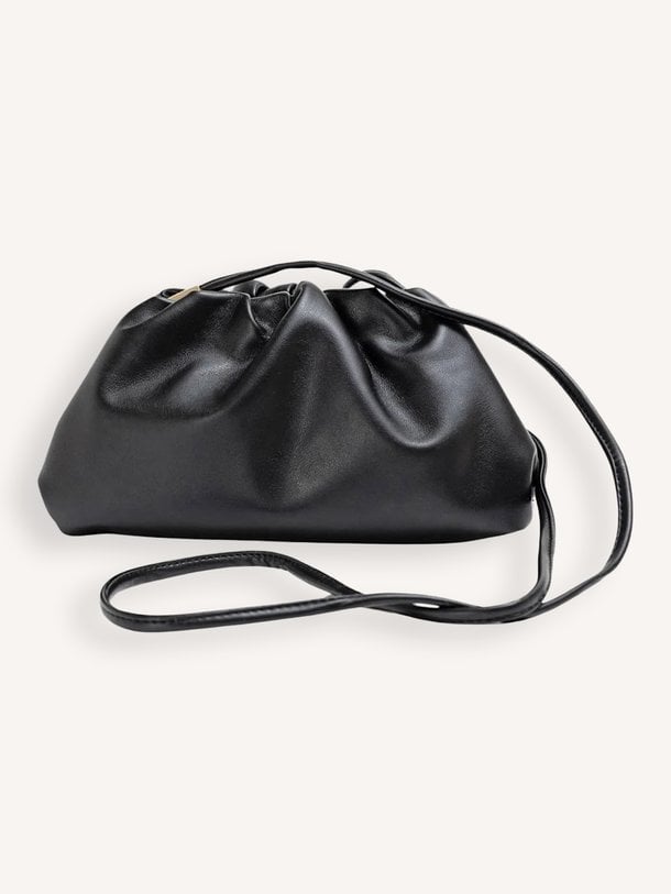 Dumpling, leatherlook crossbody tas