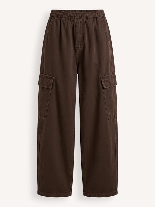 matcha heavy twill pants Matcha, katoenen cargo broek