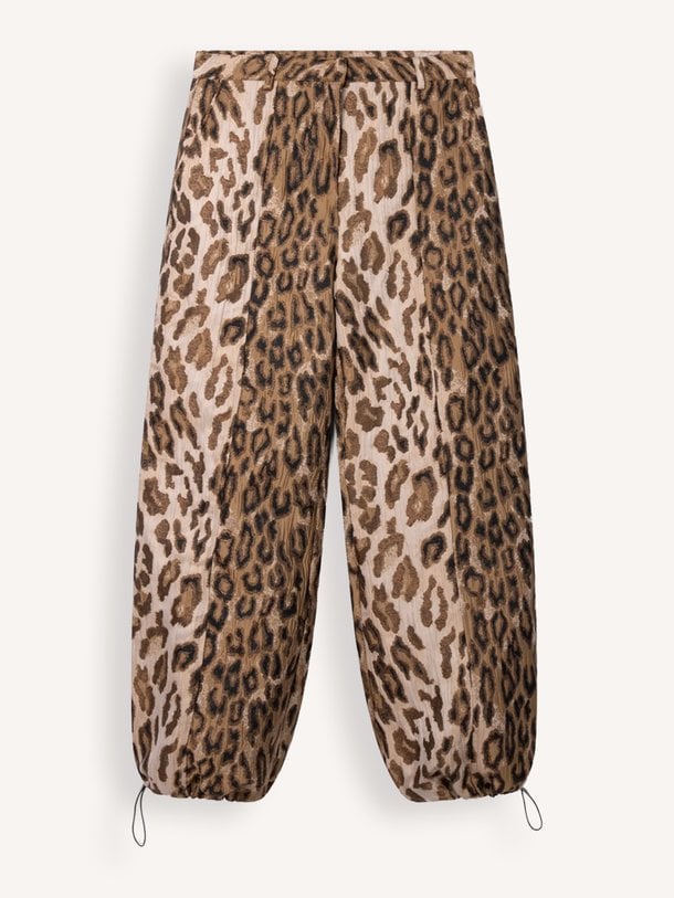 JET Jet, geweven leopard broek