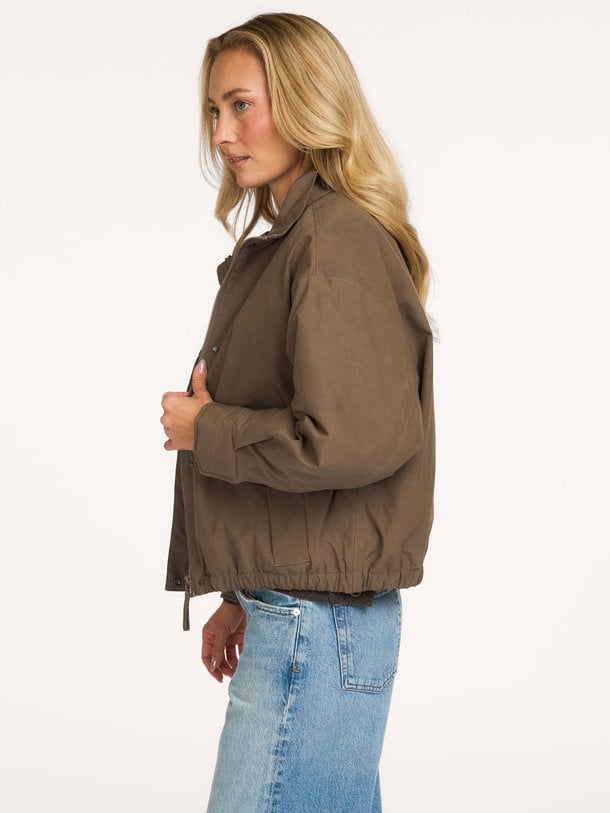 LIVA FADED TENCEL Liva, geweven jack