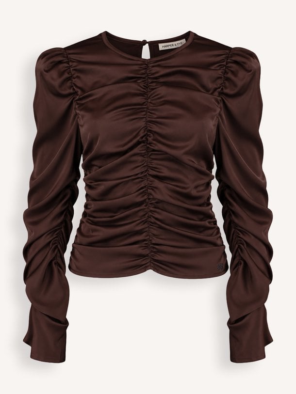 DONNA-LS Donna, geweven top
