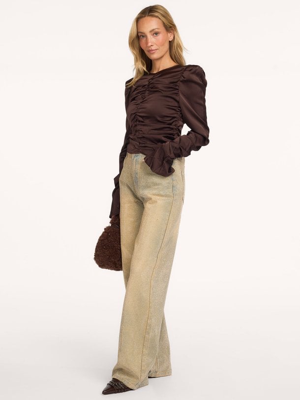 DONNA-LS Donna, geweven top