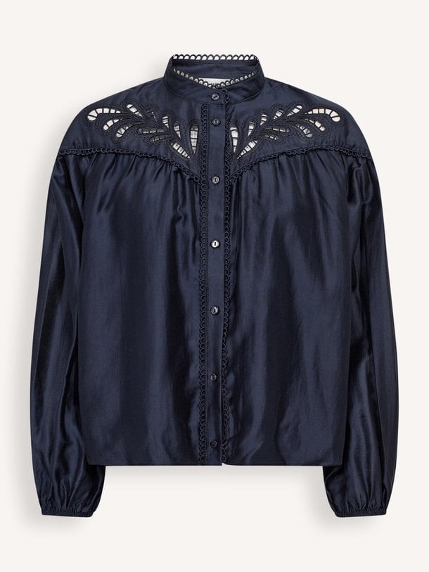 MelinCC Balloon Lace Shirt Melin, lyocellmix blouse