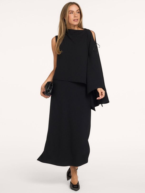 FalconCC Drape Dress Falcon, geweven jurk