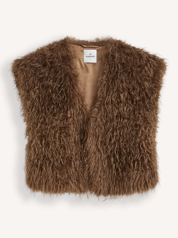 Bodywarmer Luxury faux fur Luxury, fake fur gilet