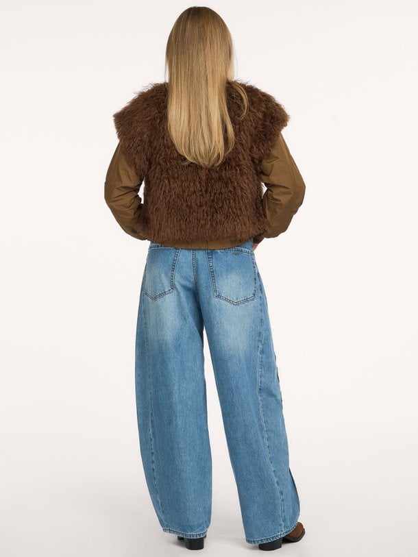 Bodywarmer Luxury faux fur Luxury, fake fur gilet