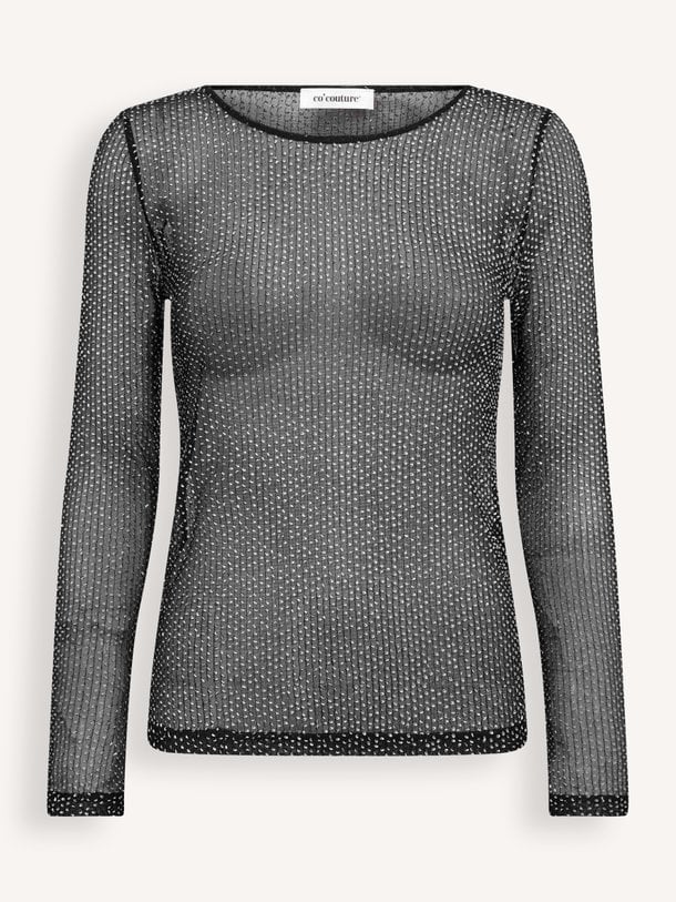 NasoCC Sequin Blouse Naso, geweven top met pailletten