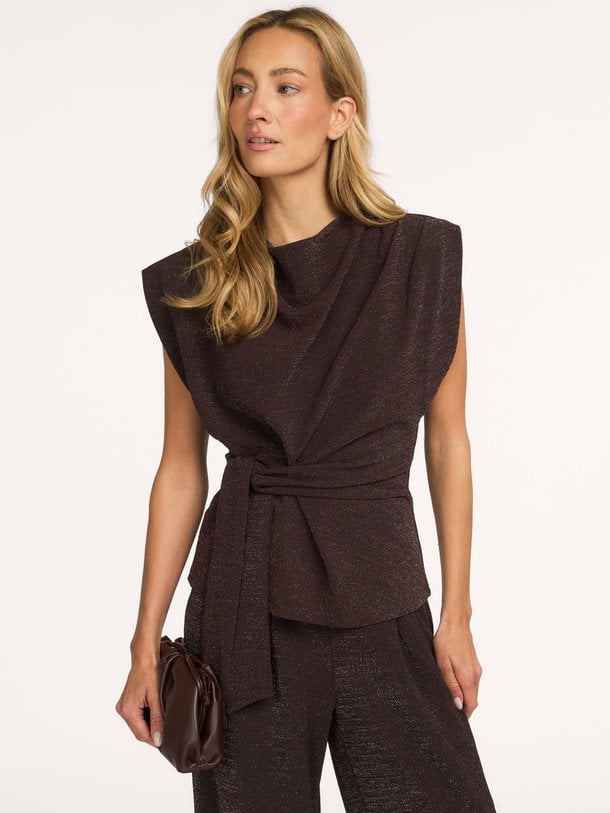 EstiCC Pleat Top Esti, geweven top