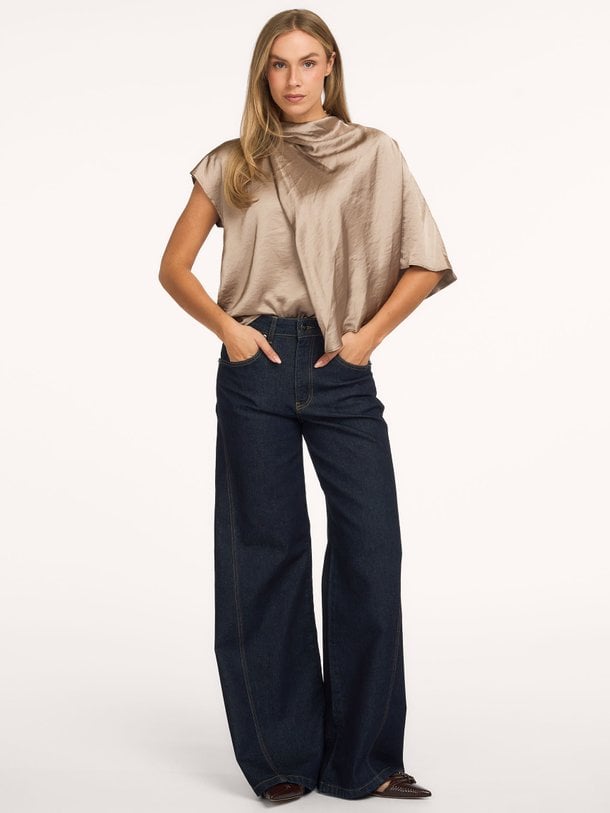 SoleCC Wide Jeans Sole, high waist wide leg jeans