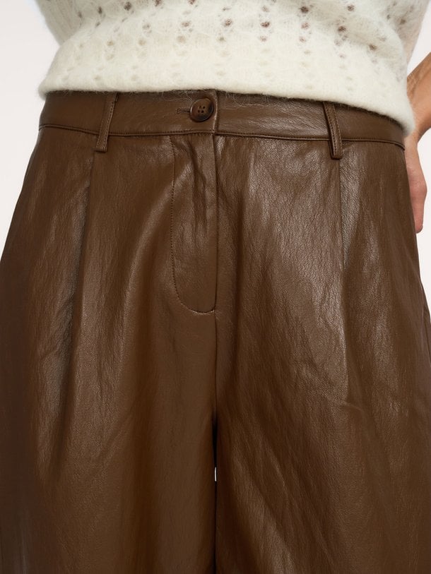 Balloon trouser Soft faux leather Leatherlook balloon broek