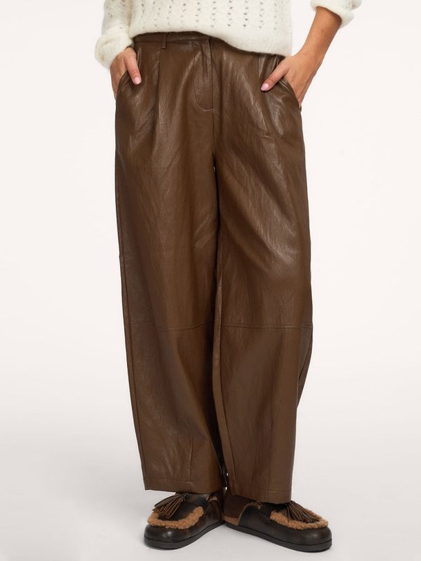 Balloon trouser Soft faux leather Leatherlook balloon broek
