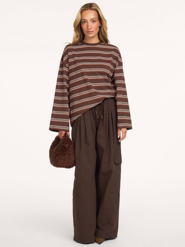 TOMMY-LS Tommy, katoenen gestreepte longsleeve
