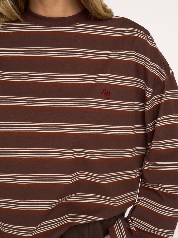 TOMMY-LS Tommy, katoenen gestreepte longsleeve