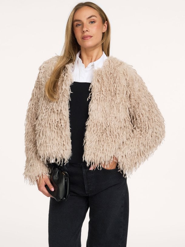 Felice, fake fur jasje