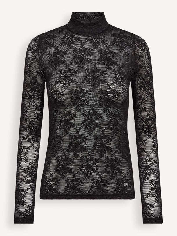 BirtaCC Turtleneck Blouse Birta, geweven top