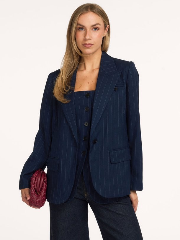 GabieCC Pin Fitted Blazer Gabie, viscosemix blazer