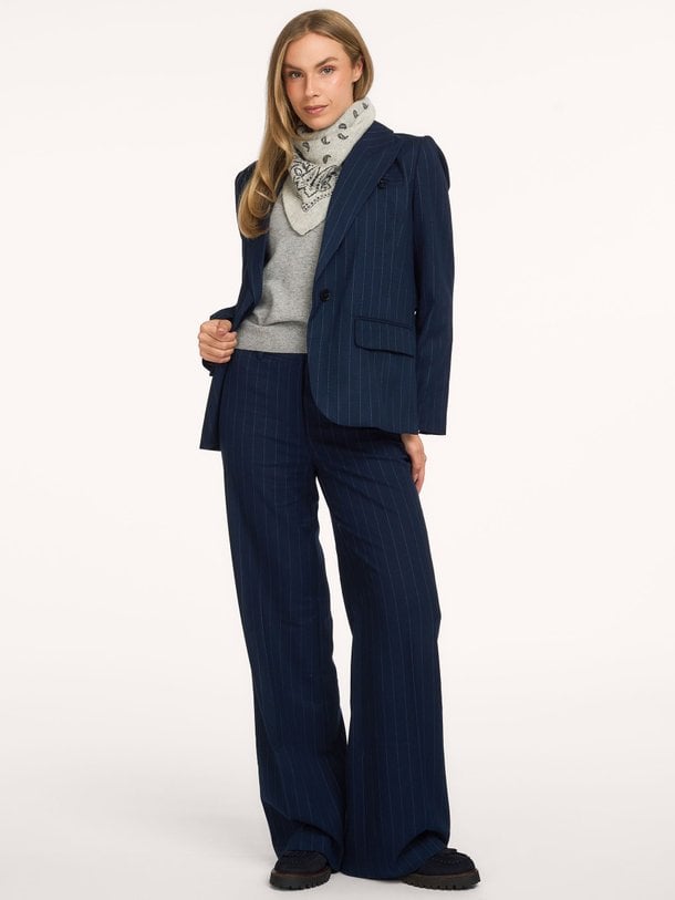 GabieCC Pin Wide Pant Gabie, viscosemix pantalon