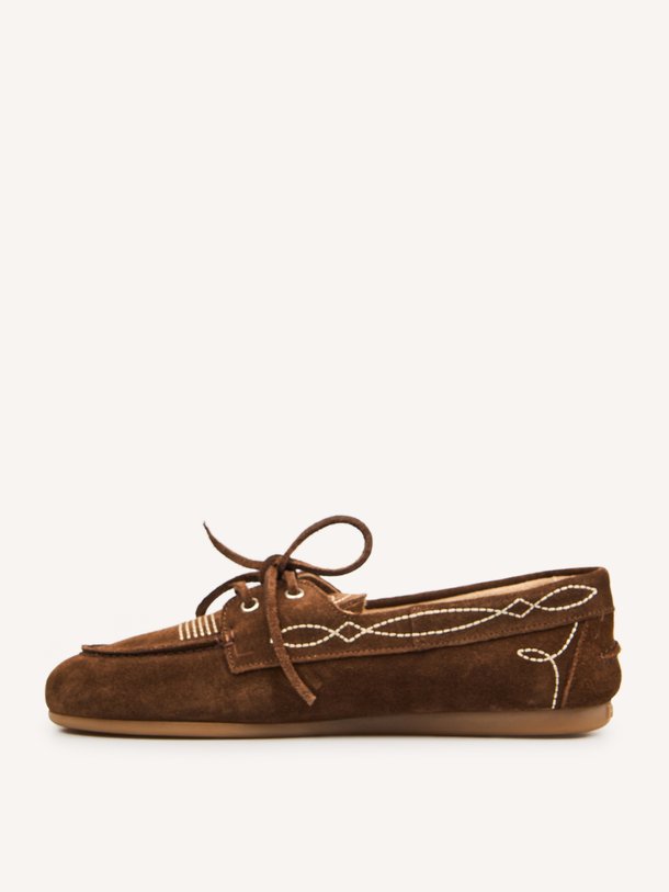Boat Loafer Prairie - Suede Suède loafers