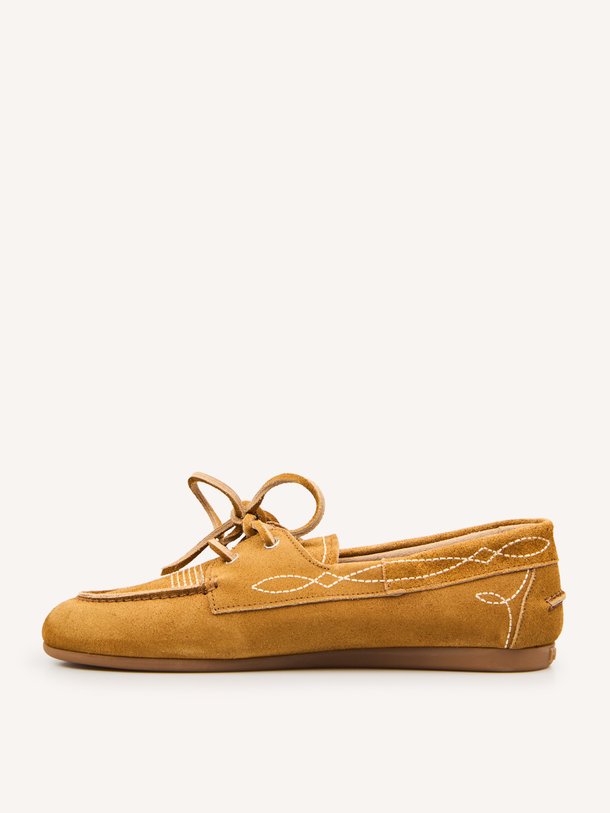 Suède loafers