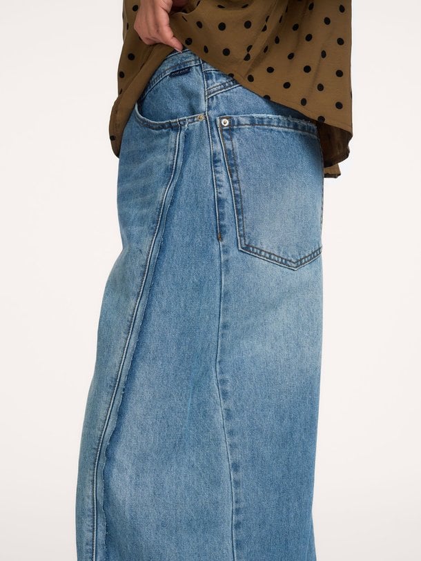 Barrel fit jeans Vintage cotton twill High waist barrel fit jeans