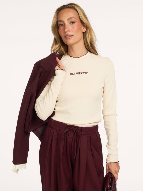 CAMMY-LS Cammy, katoenmix longsleeve