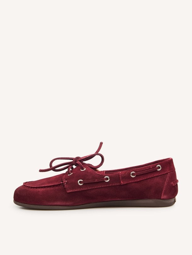 Suède loafers