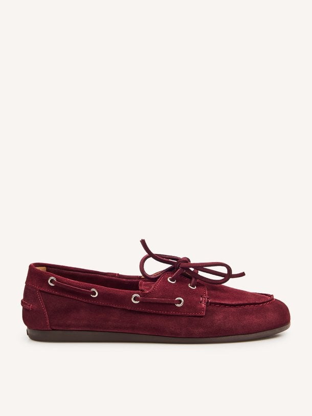 Suède loafers