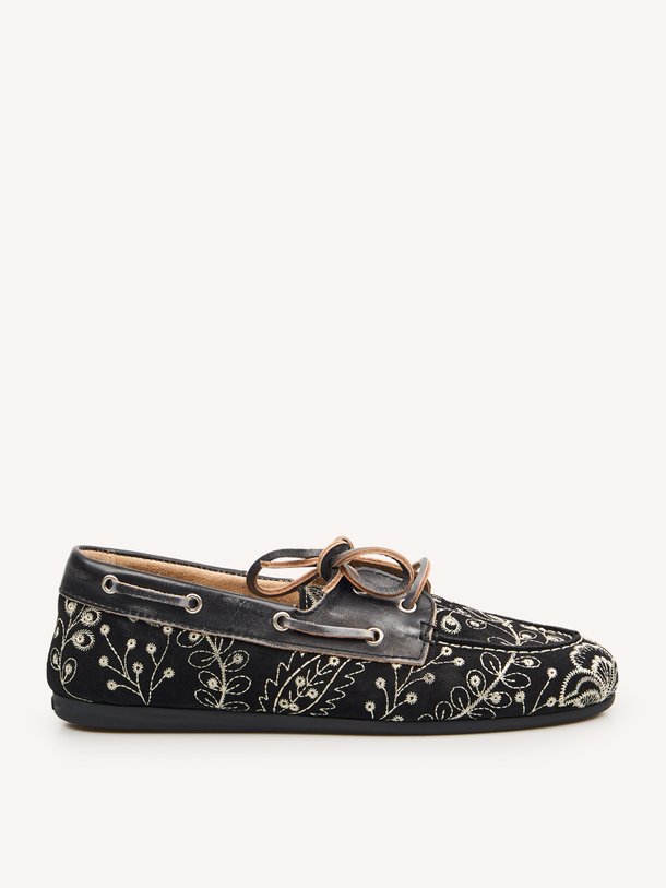 Boat Loafer Botanic Suède loafers