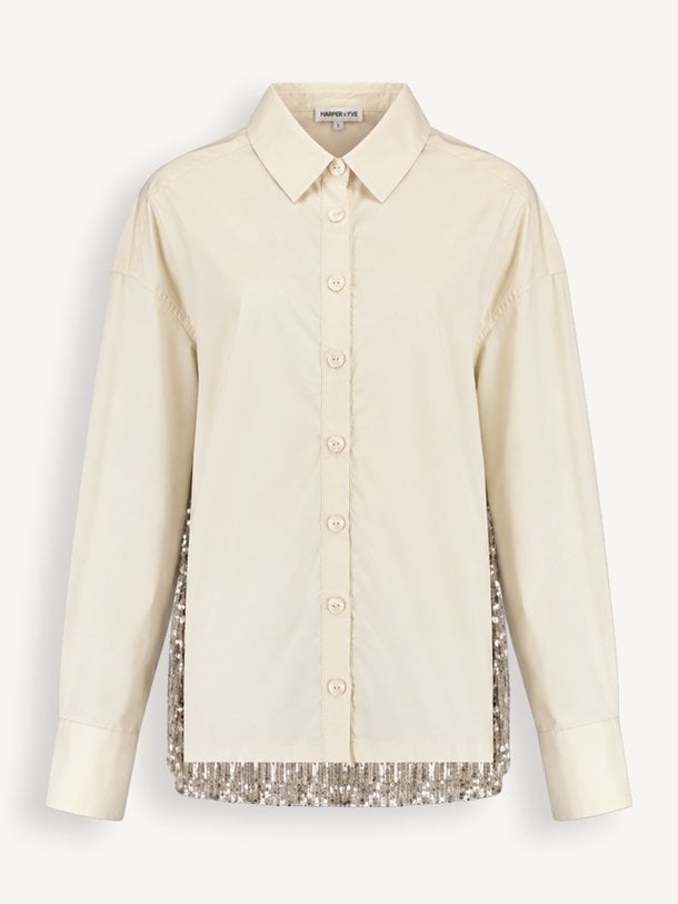 YELENA-LS Yelena, katoenen blouse