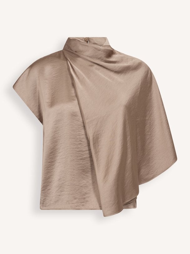 IdunCC Cape SS Blouse Idun, viscosemix top