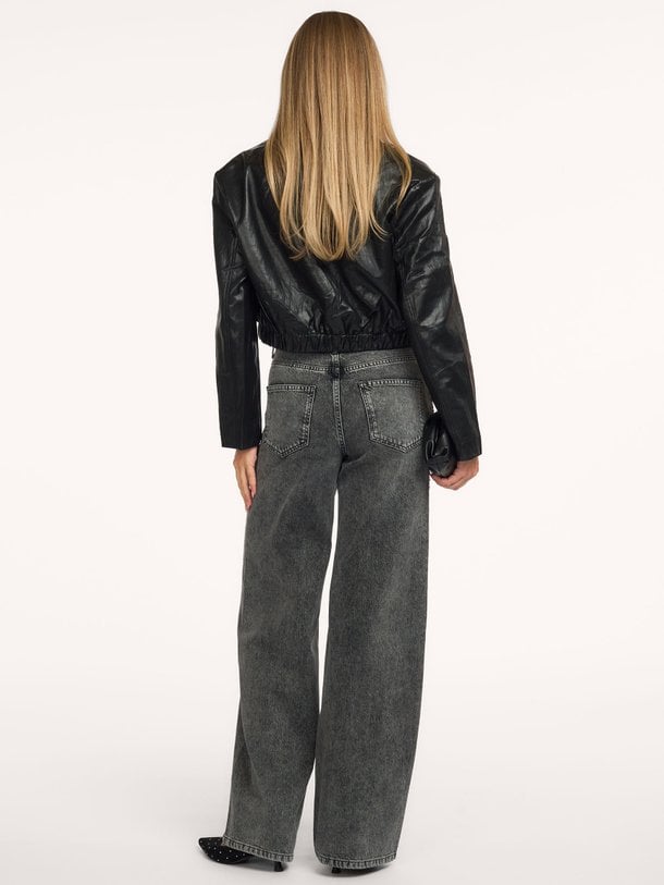 VickyCC Stone Wide Jeans Vicky, high waist wide leg jeans