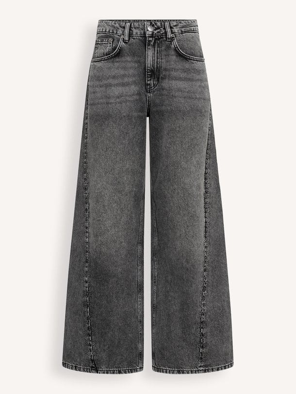VickyCC Stone Wide Jeans Vicky, high waist wide leg jeans