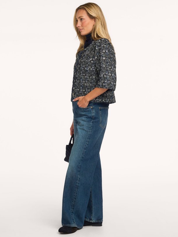 TrineLL Short Jacket 3/4 Trine, wolmix bouclé jasje