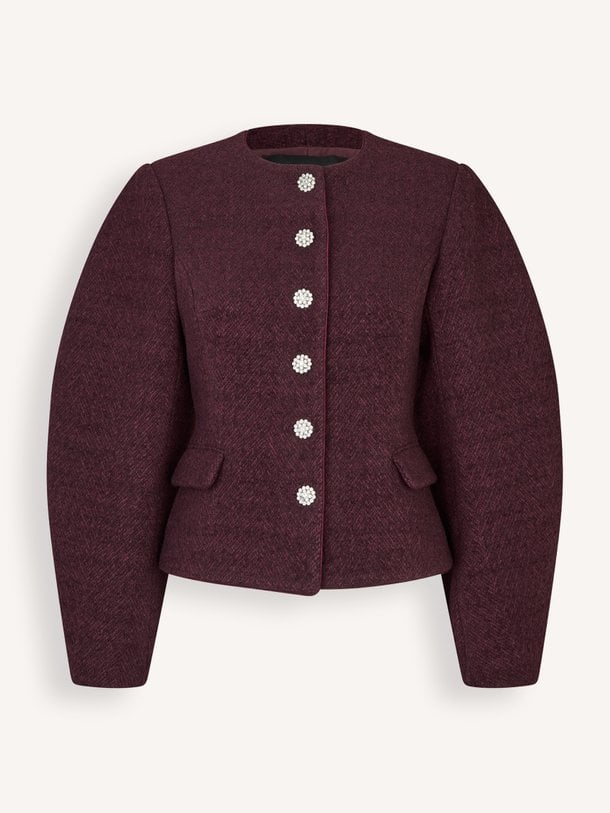 VINETTIN JACKET Vinettin, wolmix jasje