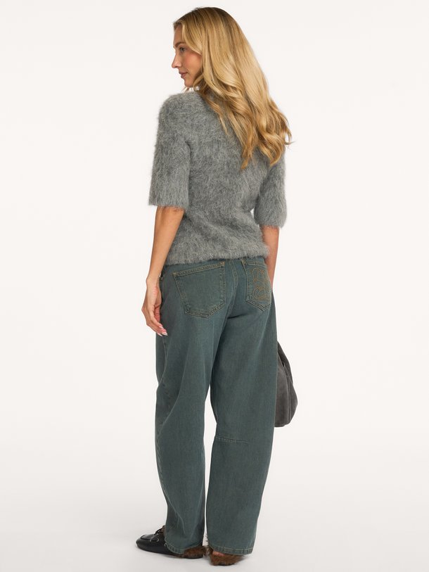 Karla Knit SS Karla, alpacamix gemêleerde trui