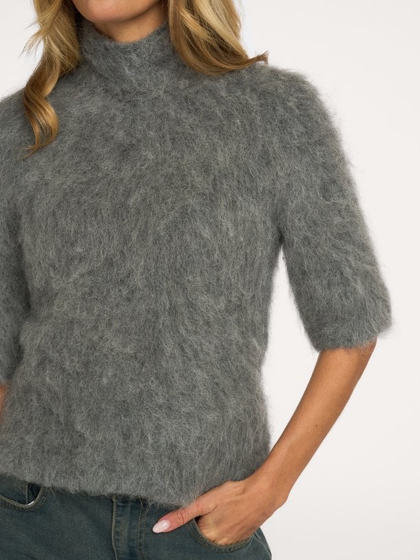 Karla Knit SS Karla, alpacamix gemêleerde trui