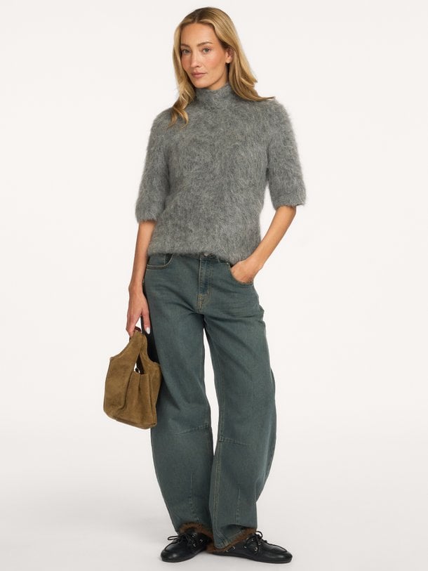 Karla Knit SS Karla, alpacamix gemêleerde trui