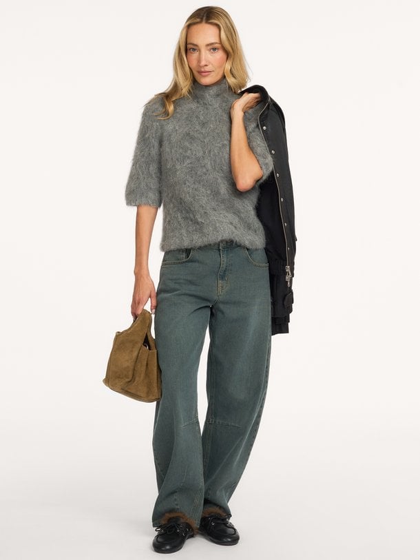 Karla Knit SS Karla, alpacamix gemêleerde trui