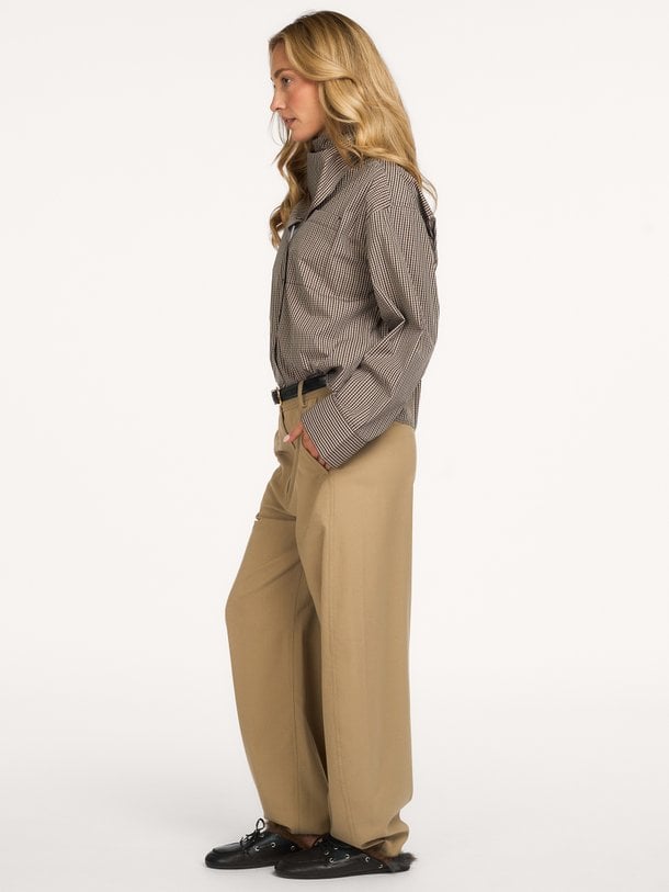 Redford Shirt Redford, katoenen geruite blouse