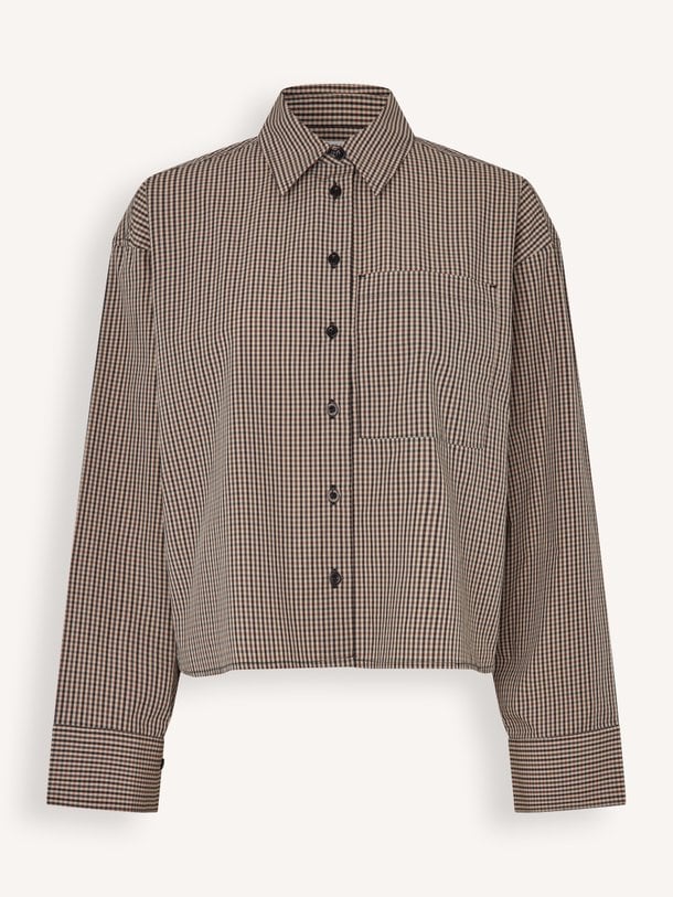 Redford, katoenen geruite blouse