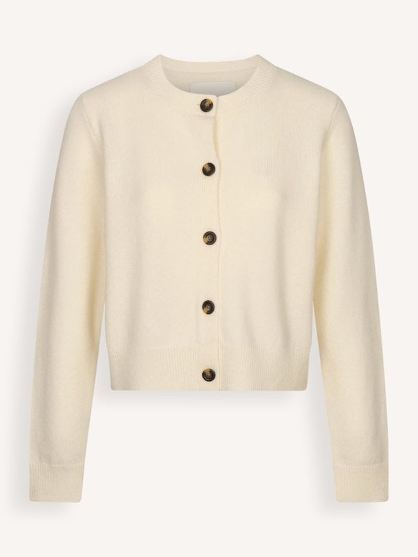 Miranda + Camille, wolmix vest met bijpassende top